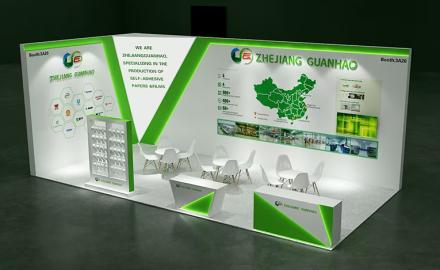 Zhejiang Guanhao Functional Materials Co.,Ltd participou da Label Expo Europe em setembro de 2025